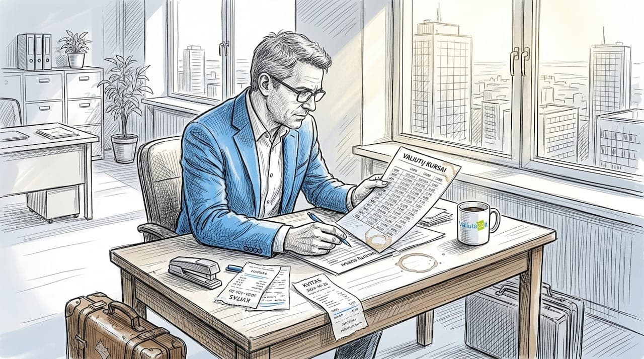 Valiutos keitimo reikalavimai Lietuvoje: ką būtina žinoti