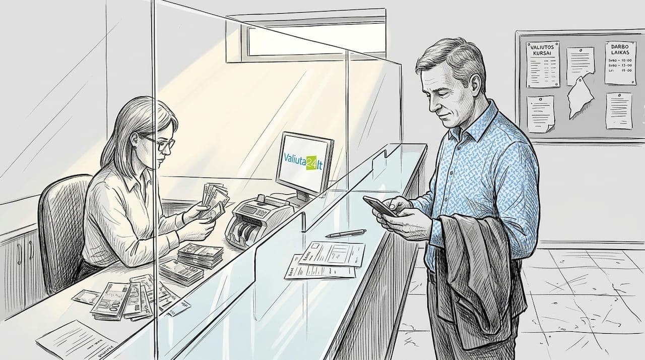 Kaip išsirinkti geriausią valiutos keitimo būdą: gidas