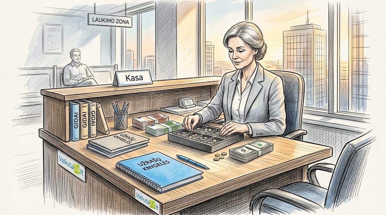 Banko ir keityklos skirtumai: ką svarbu žinoti
