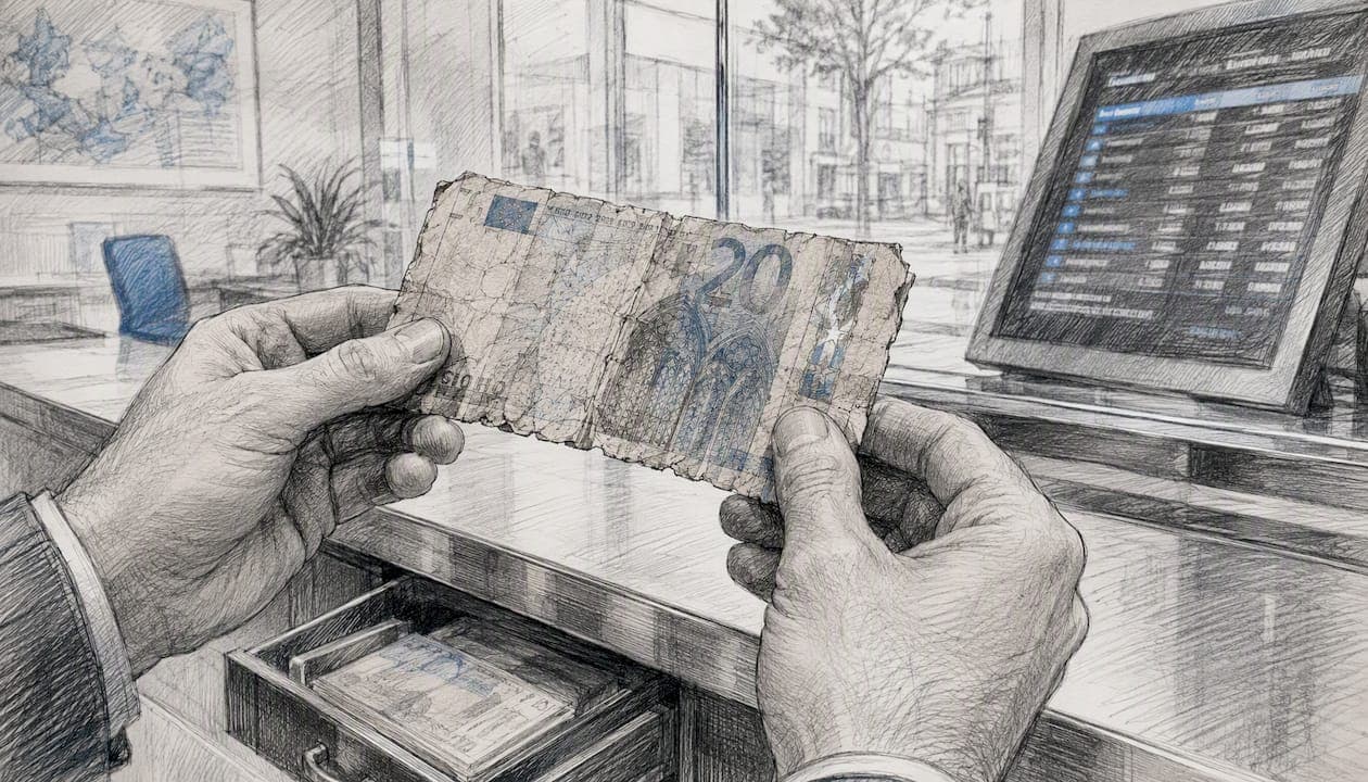 Defektuotų banknotų keitimas: praktinis vadovas Lietuvoje